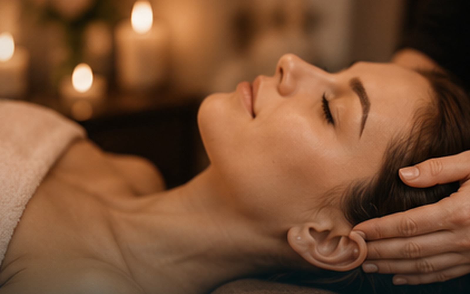 Professionelle Kopfmassage