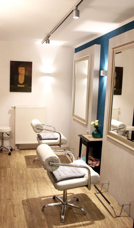 Friseur Katzenelnbogen im Salon von Tanja’s Haaratelier